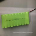 Personalice la batería de 12V AA2000mah nimh para uso industrial